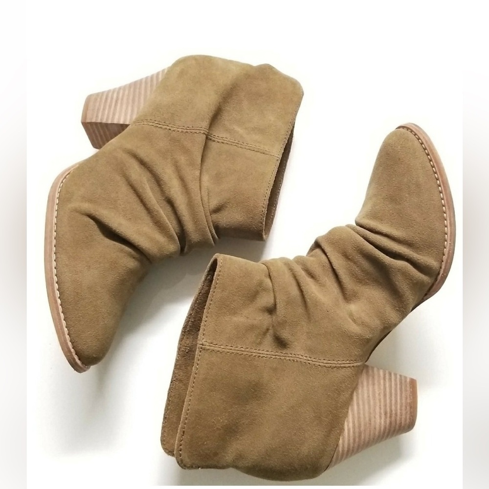 Splendid Women's Rodeo Brown Suede Slouchy Ankle Boots